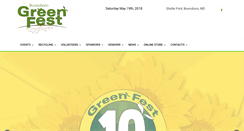 Desktop Screenshot of boonsborogreenfest.com